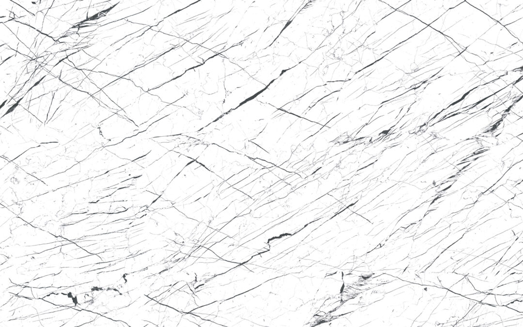 NE72 Black stripes white marble