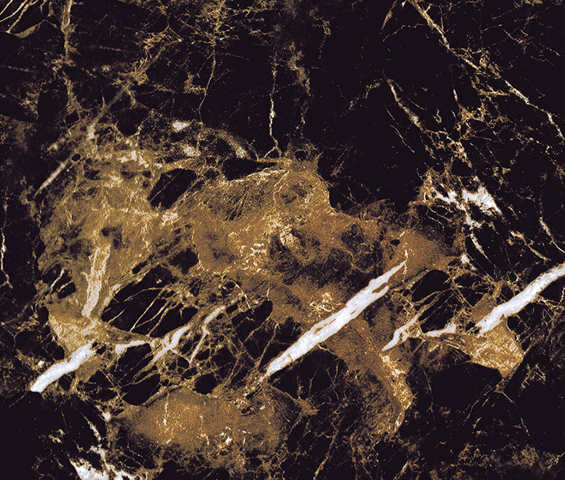 KN02 Dark caramel marble